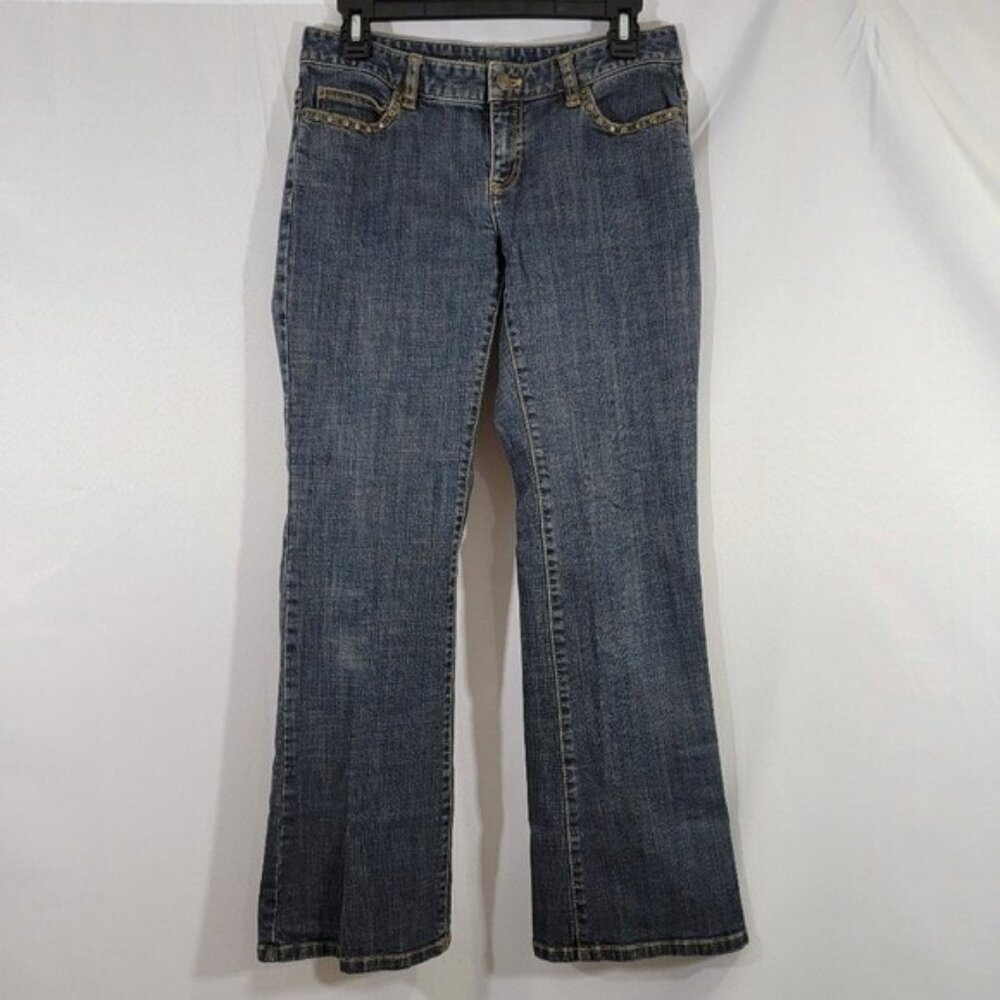 Tommy Hilfiger Jeans American Freedom Embellished Bootcut Size‎ 6 Womens EUC
